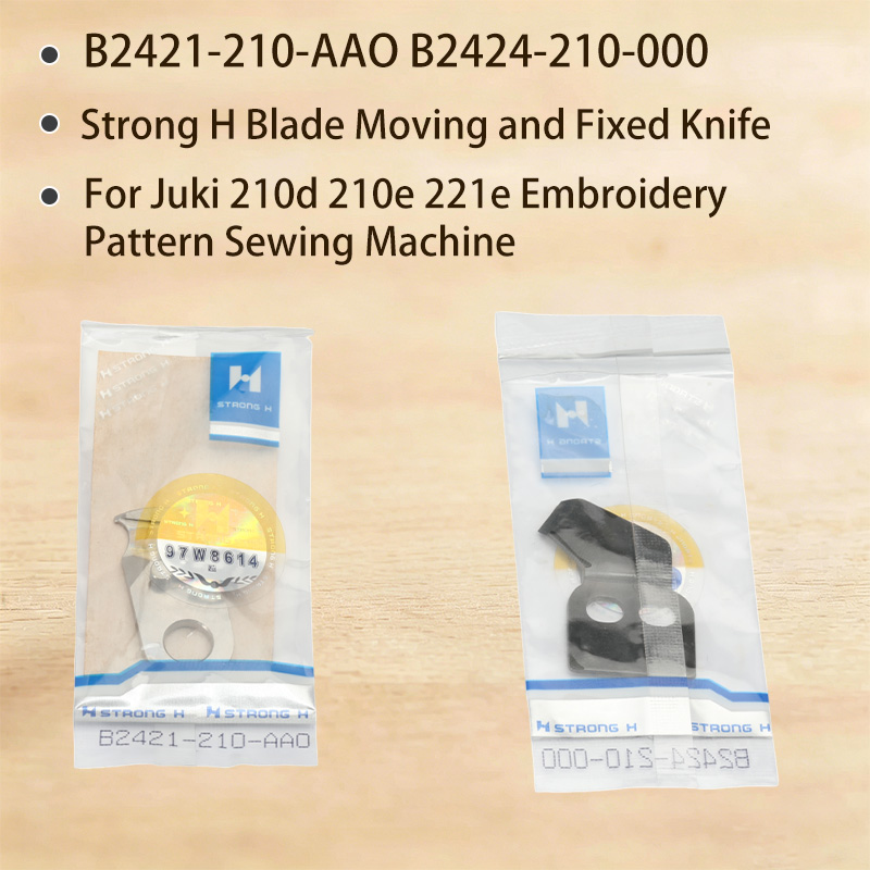 Embroidery H&M - 1PCS B2421-210-AAO B2424-210-000 Cuchilla H Fuerte