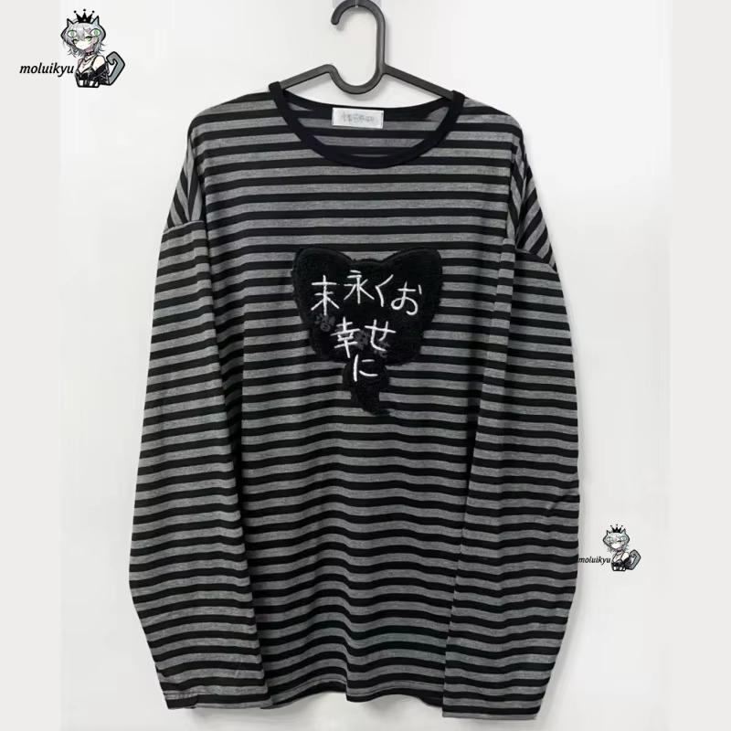 Embroidery Origin - Camisetas Y2K Estilo Punk Americano Vintage