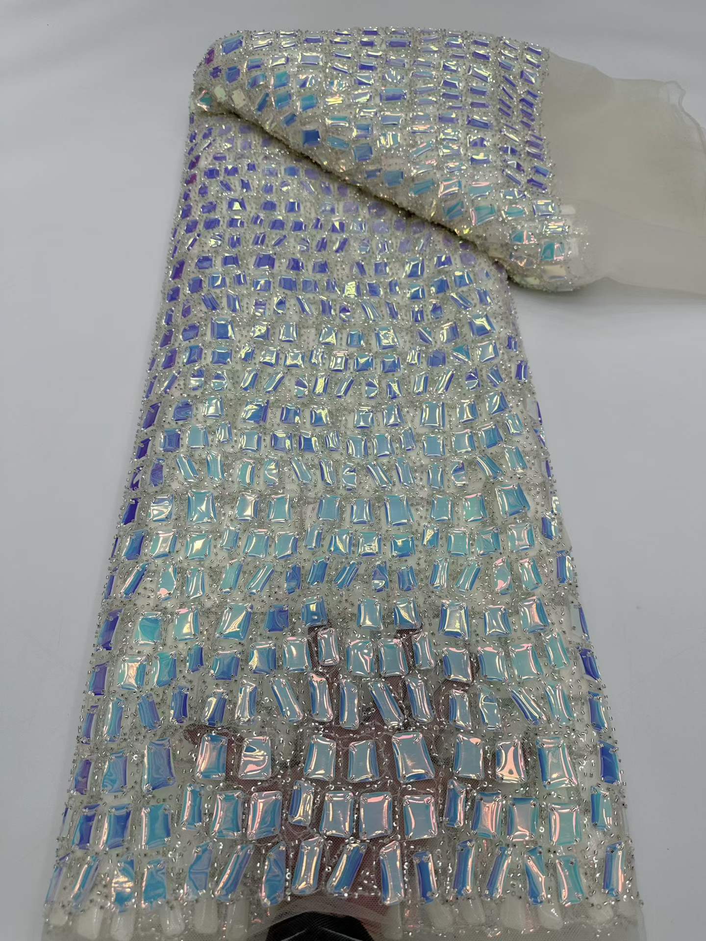 Embroidery Net Fabric - 5 yardas de tela de tul