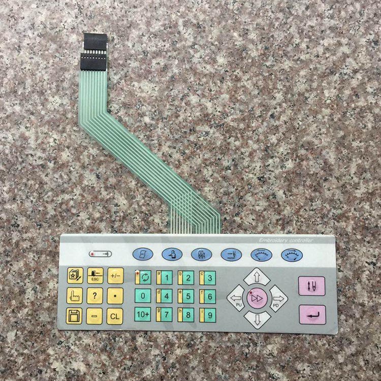 Embroidery Operator - Teclado de Membrana para Cabezal Operativo