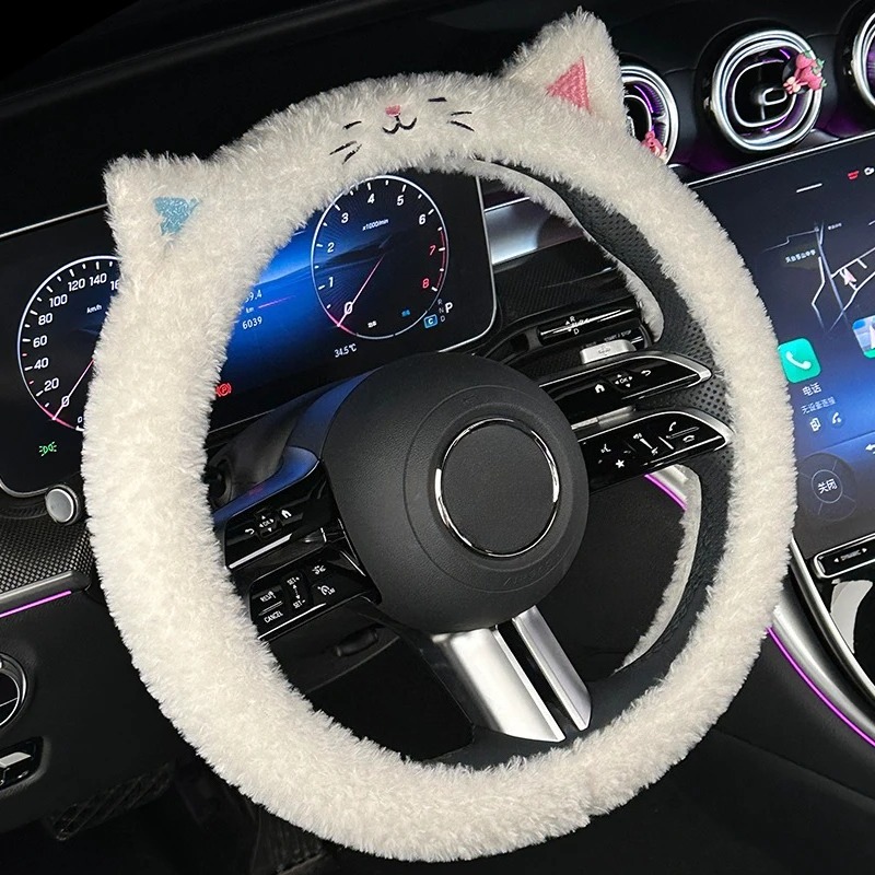 Embroidery Hub - Adorable protector de volante de gatito