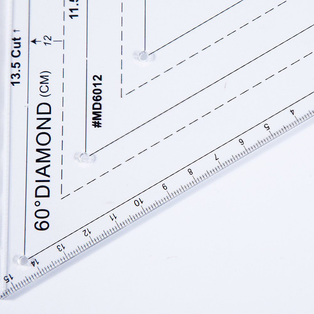 Regla de acrílico para acolcha - Embroidery Quilting reseña y precio