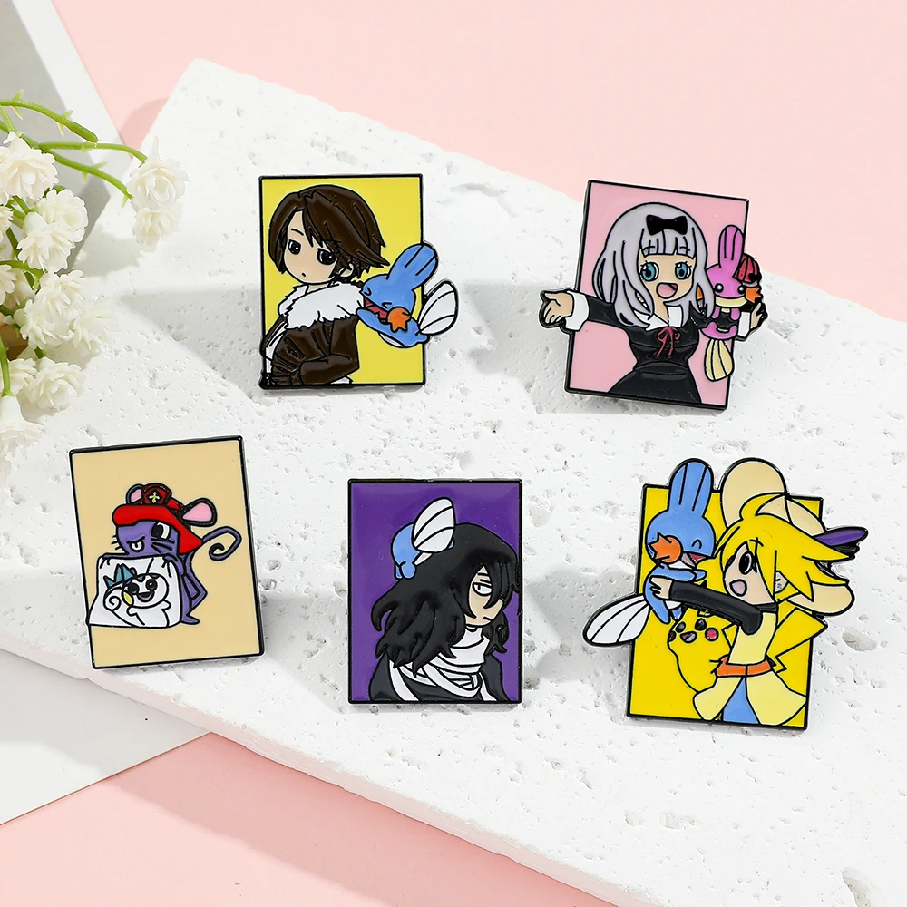 5 Broches de Personajes de Ani - Embroidery Wallpaper reseña y precio