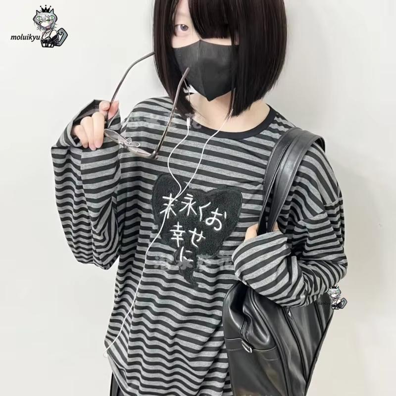 Camisetas Y2K Estilo Punk Amer - Embroidery Origin reseña y precio
