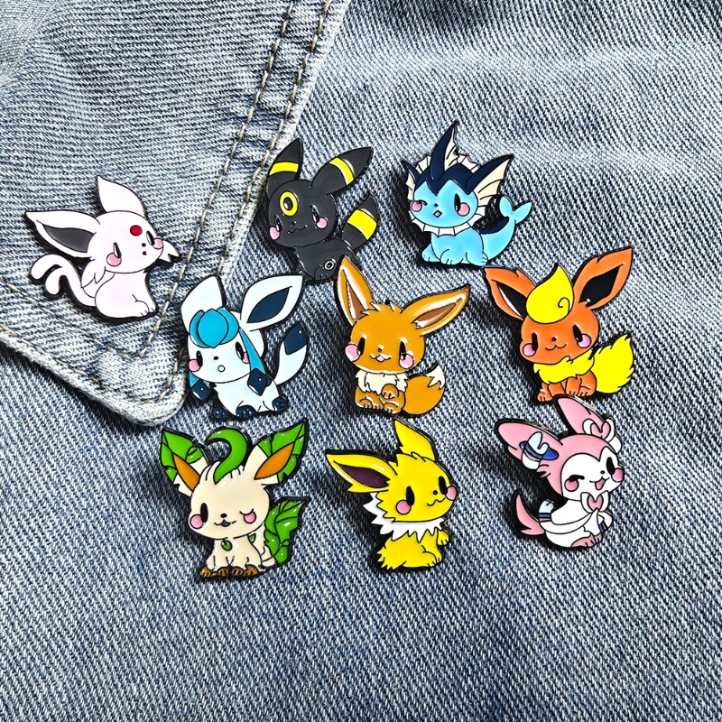 Juego de 9 broches de anime de - Embroidery Wallpaper reseña y precio