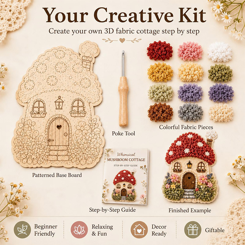 Kit de Arte 3D de Casa de Hong - Embroidery Origin reseña y precio