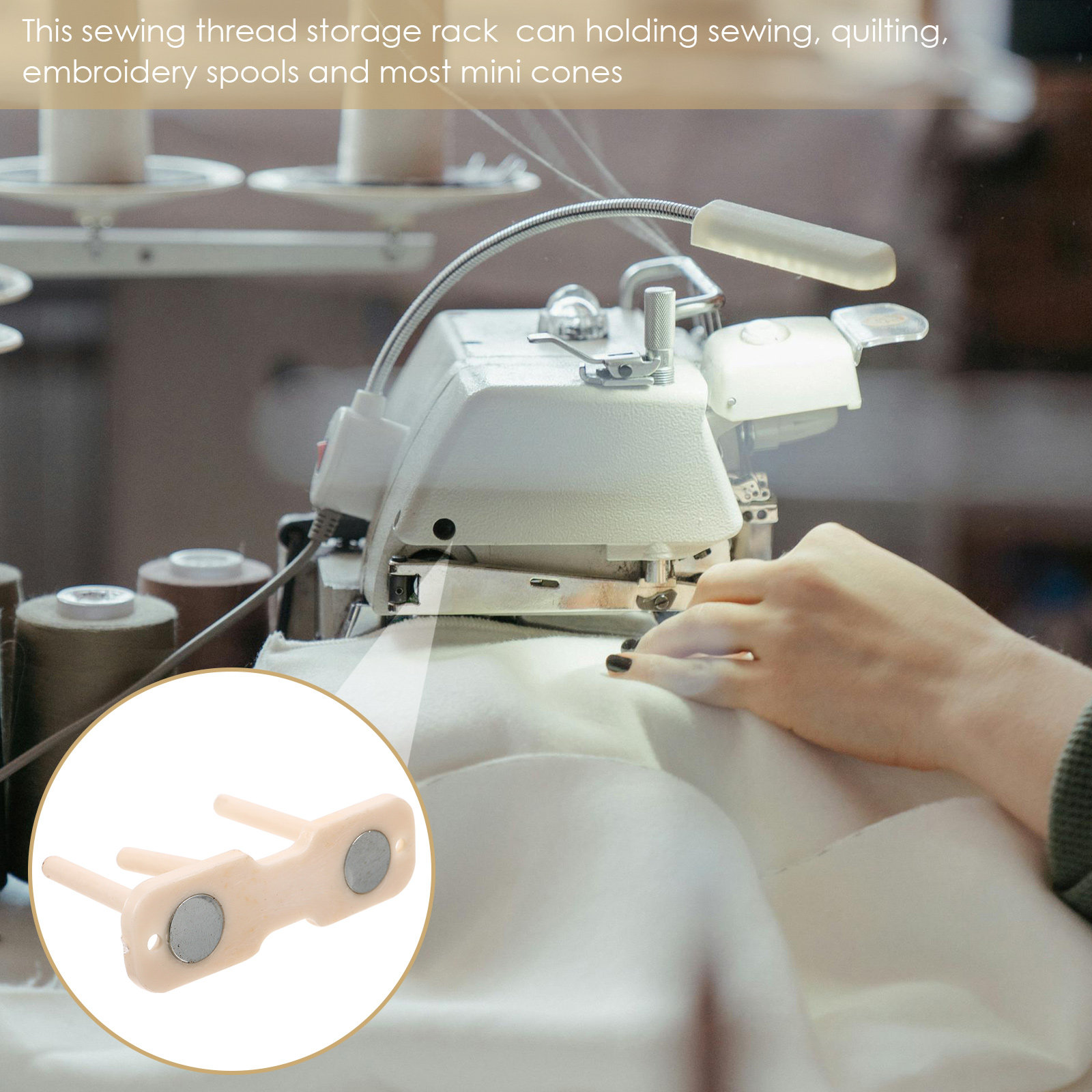 Soporte de Plástico para Bobin - Embroidery Quilting reseña y precio