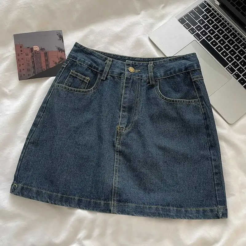 Conjunto de Falda Vaquera Y2K: - Embroidery Origin reseña y precio