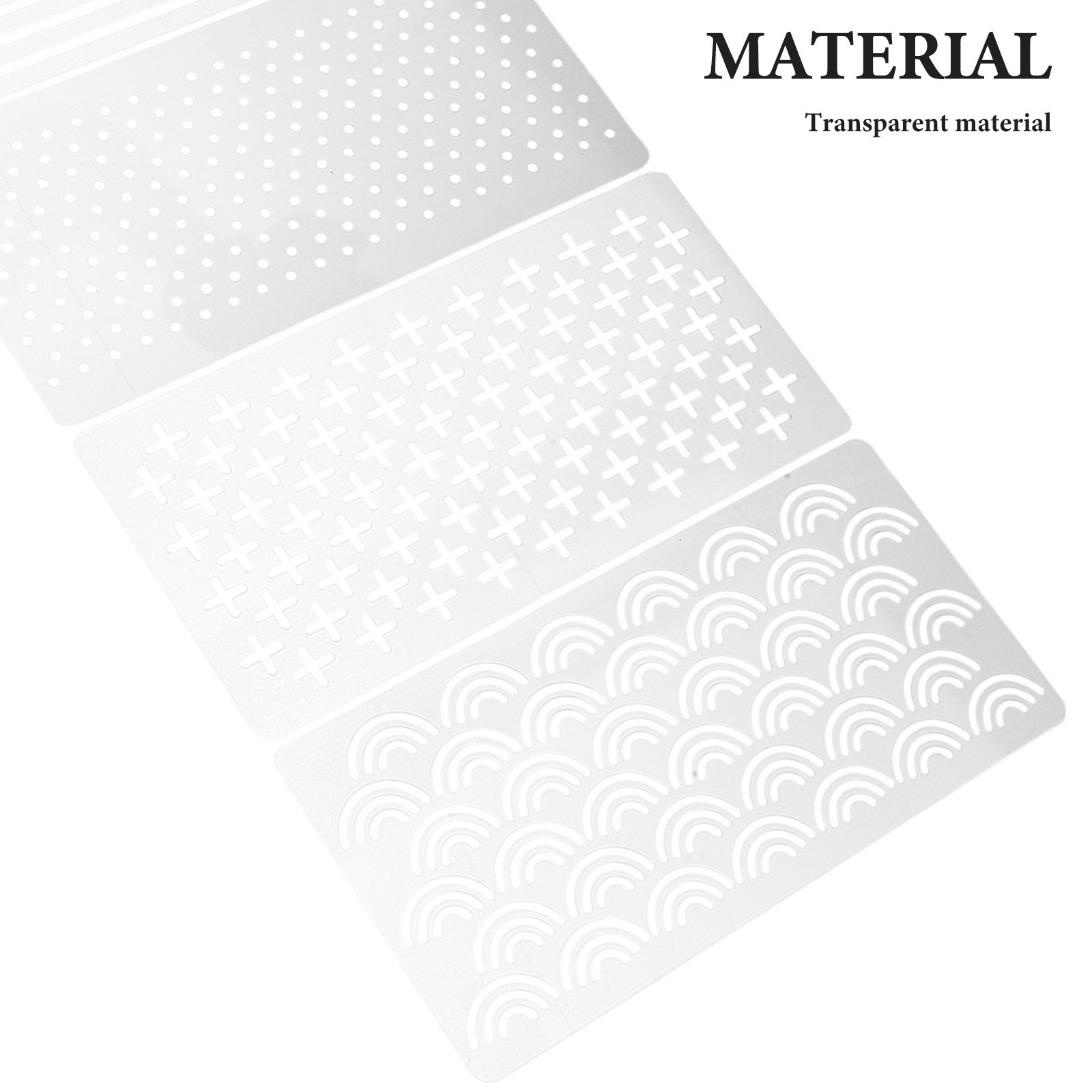 4 plantillas transparentes de  - Embroidery Quilting reseña y precio