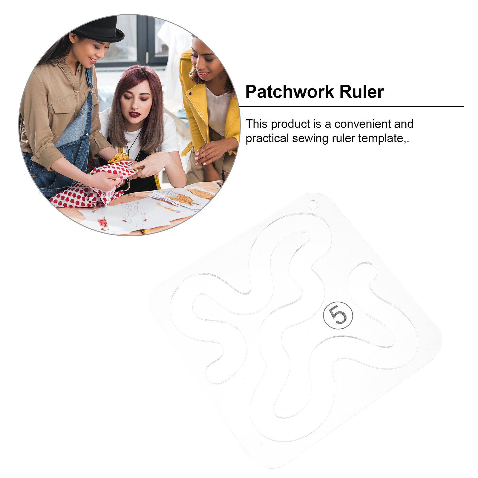 1 Regla de Acrílico Premium Tr - Embroidery Quilting reseña y precio